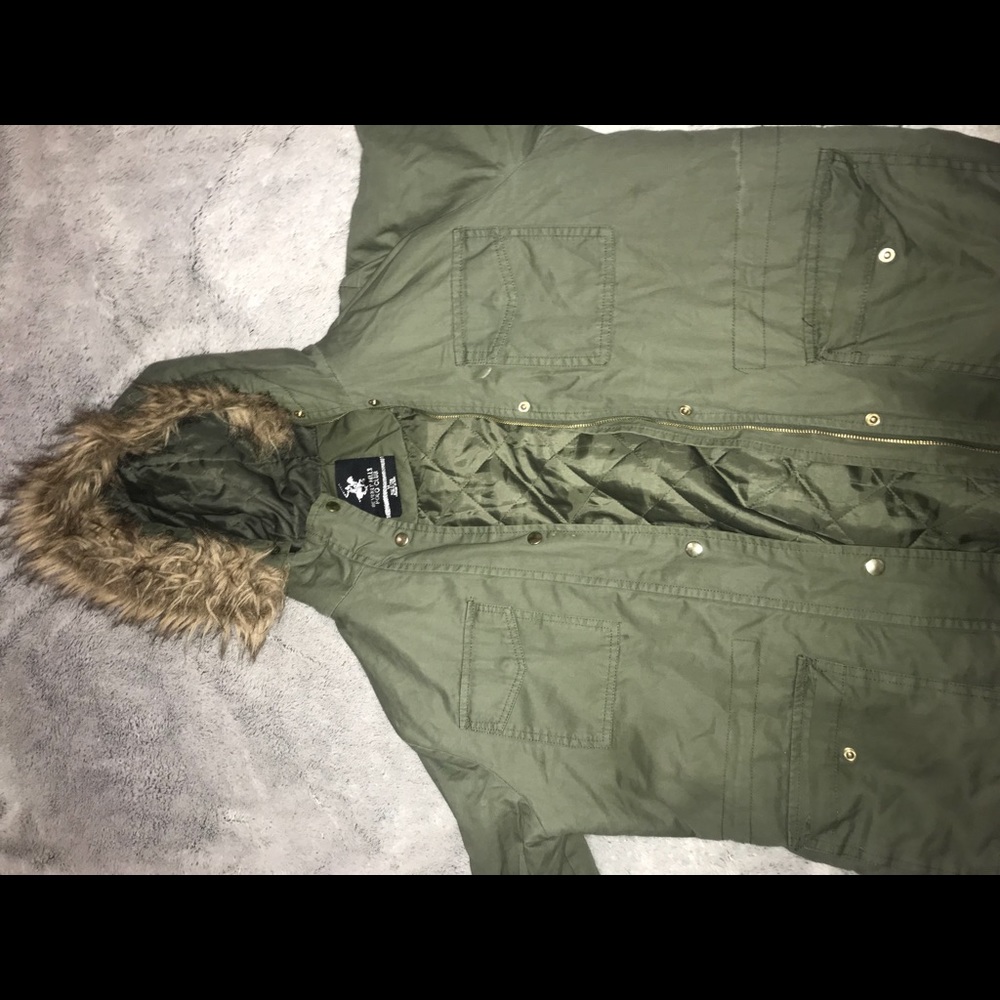 Winter coat.
